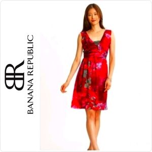 COPY - NWT Banana Republic Watercolor Dress Size 4